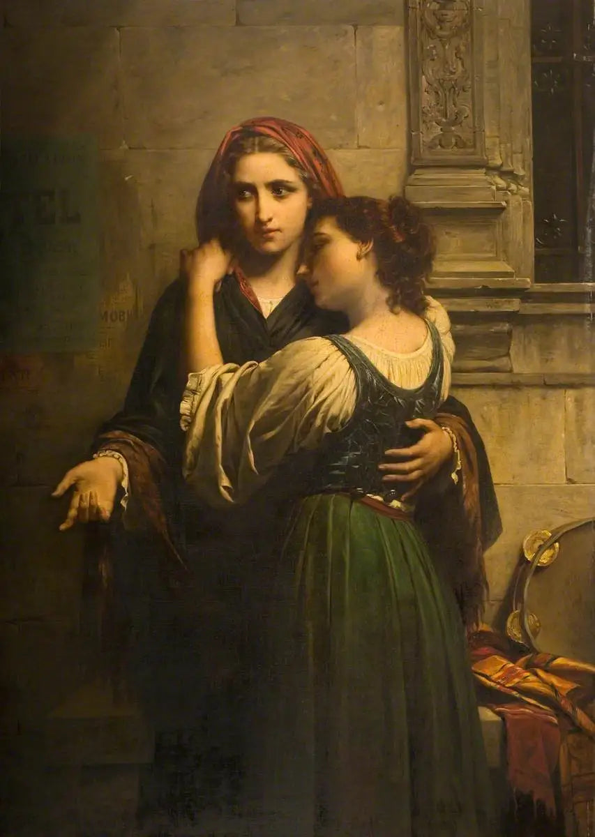 Charité pour ma sœur - Pierre Auguste Cot - Alpha Reproduction