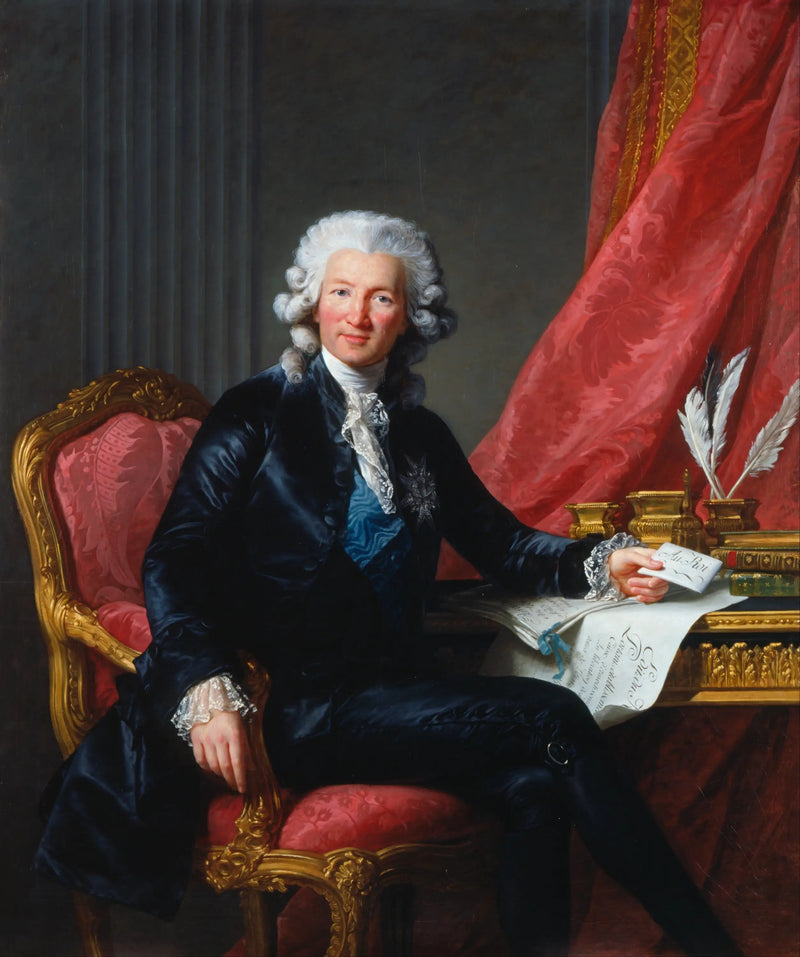 Charles-Alexandre de Calonne (1734-1802) - Élisabeth Vigée Le Brun