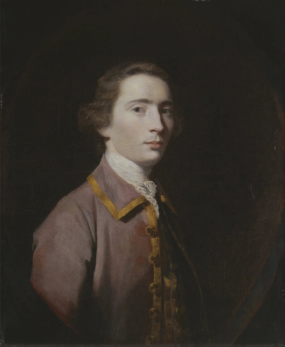 Charles Carroll de Carrollton - Joshua Reynolds image 1 copie de tableau peinte à la main