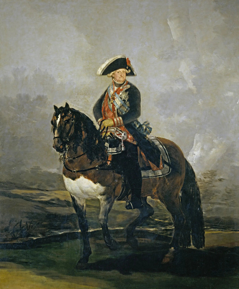 Charles IV à cheval - Francisco de Goya