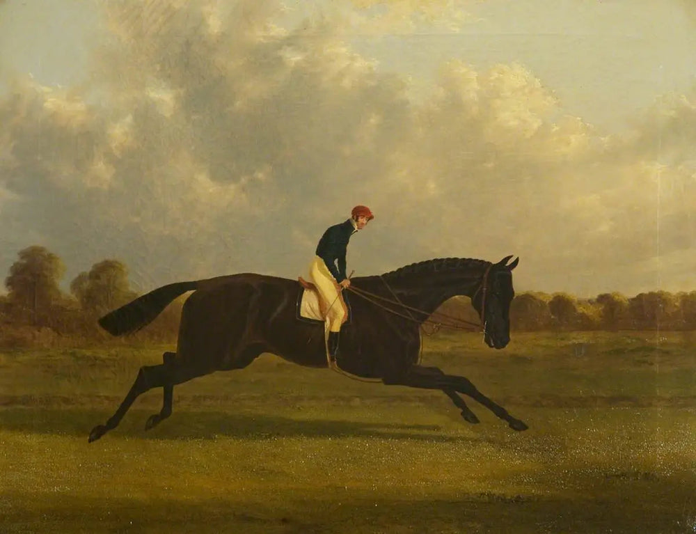 Charles XII, lauréat du Saint Léger, 1839 - John Frederick Herring, Sr. image 1 reproduction d’œuvre d’art à l’huile