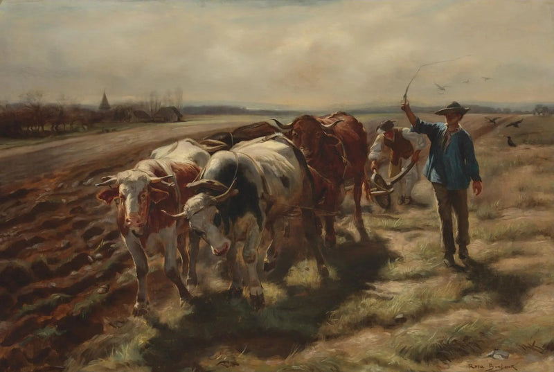 Charrue à bœufs - Rosa Bonheur