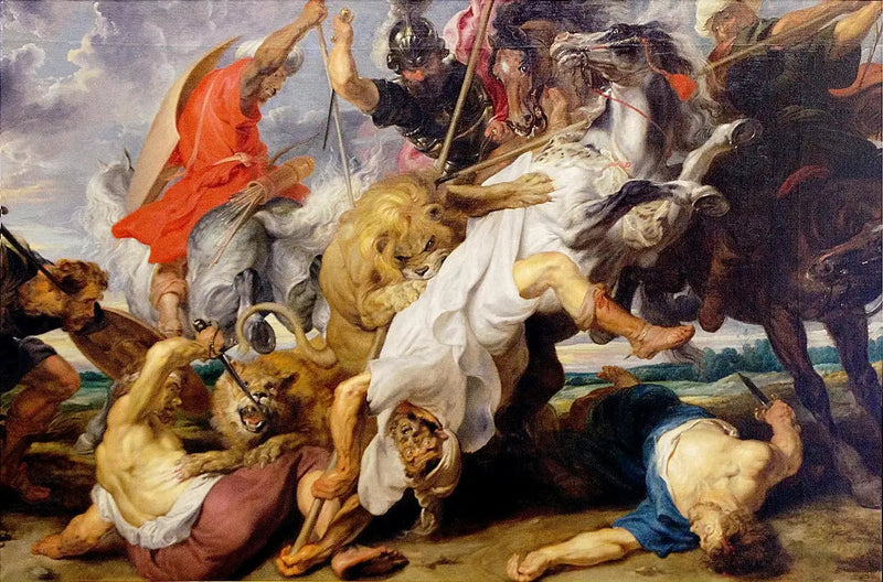 Chasse au lion - Peter Paul Rubens