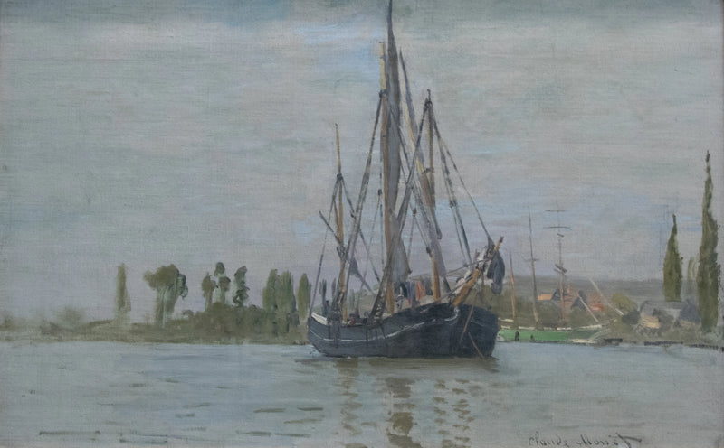 Chasse-marée à l’ancre W207 – Claude Monet
