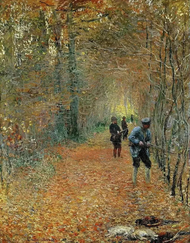 La Chasse W433 – Claude Monet