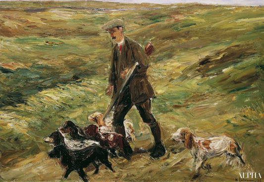 Chasseur dans les dunes - Max Liebermann - Reproductions de tableaux et peintures haut de gamme