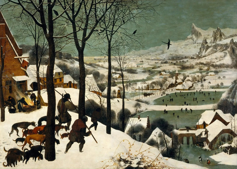 Chasseurs dans la neige - Pieter Brueghel the Elder