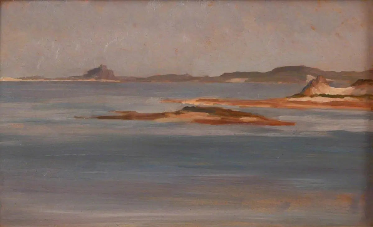 Château de Bamburgh Northumberland - Frederic Leighton - Alpha Reproduction