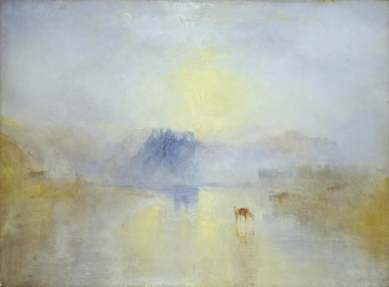 Château de Norham, lever de soleil - J. M. W. Turner