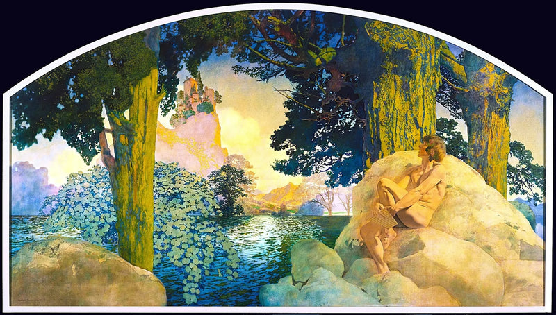 Château de rêve dans le ciel - Maxfield Parrish