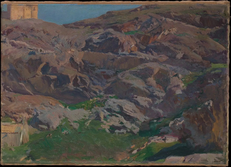 Château de San Servando, Tolède - Joaquín Sorolla