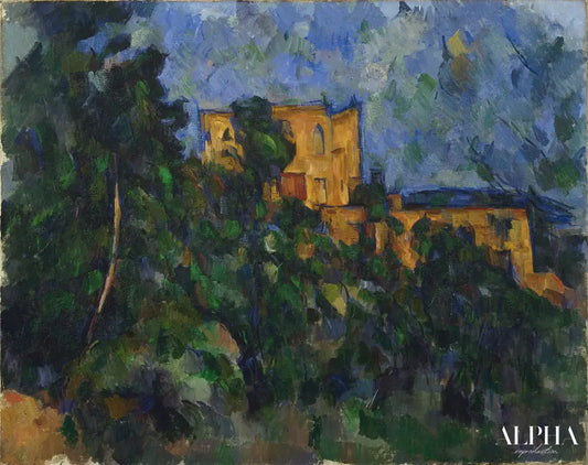 Château Noir - Paul Cézanne - Reproductions de tableaux et peintures haut de gamme