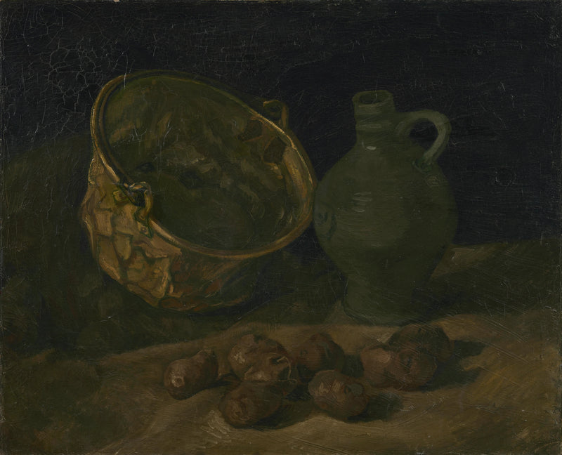 Nature morte avec chaudron et cruche, F51 – Van Gogh