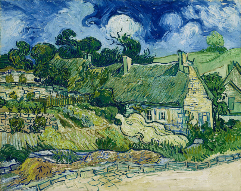 Chaumes de Cordeville à Auvers-sur-Oise – Vincent van Gogh