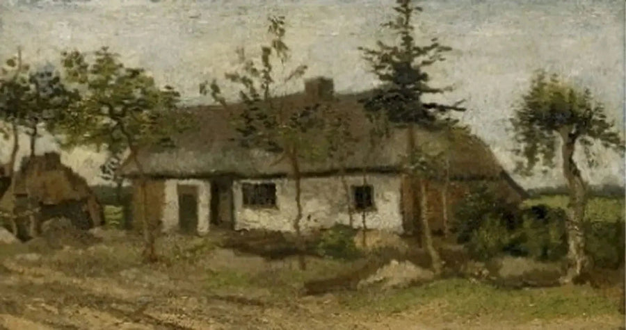 Chaumière avec des arbres, F91 – Vincent van Gogh