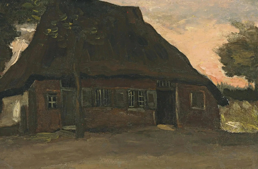 Chaumière avec des arbres, F92a – Vincent van Gogh