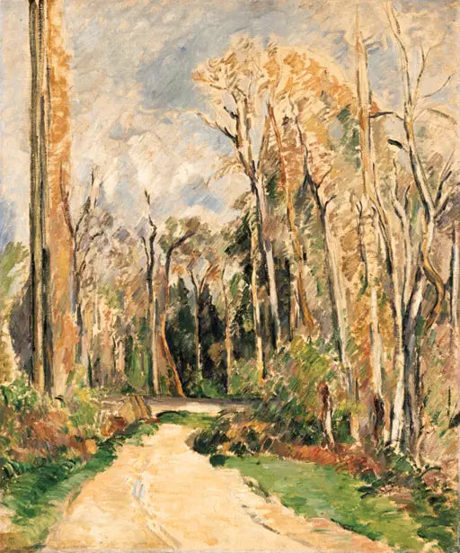 Chemin à l'entrée de la forêt - Paul Cézanne