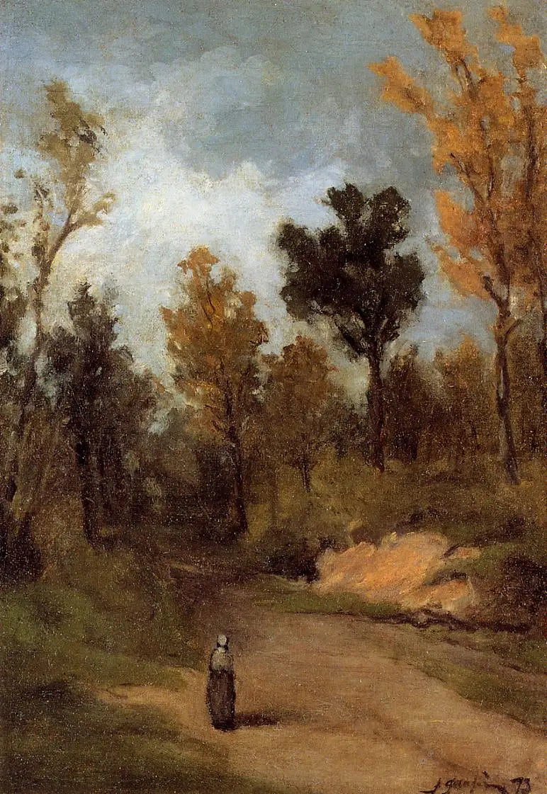 Chemin dans la forêt - Paul Gauguin