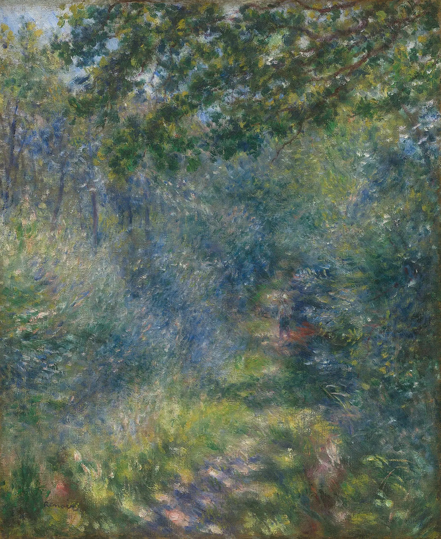 Chemin dans la forêt - Pierre-Auguste Renoir