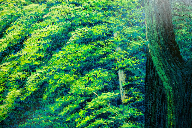 Chemin dans la Forêt Verte  | 130 x 190 cm