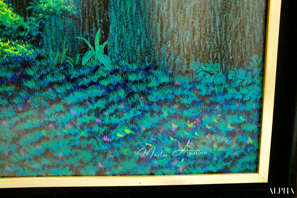 Chemin dans la Forêt Verte | 130 x 190 cm Reproductions de tableaux à la peinture à l’huile