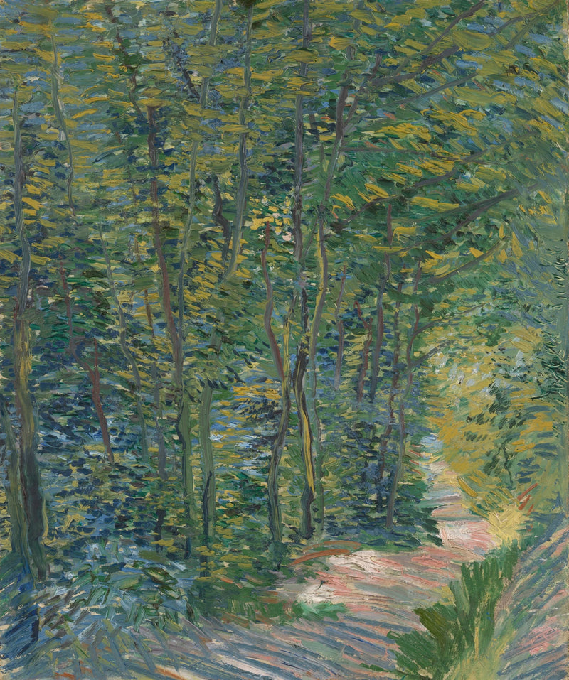 Chemin dans les bois, F309 – Vincent van Gogh