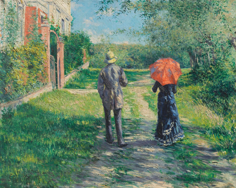 Chemin montant - Gustave Caillebotte