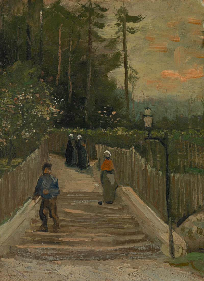 Chemin à Montmartre, F232 – Vincent van Gogh