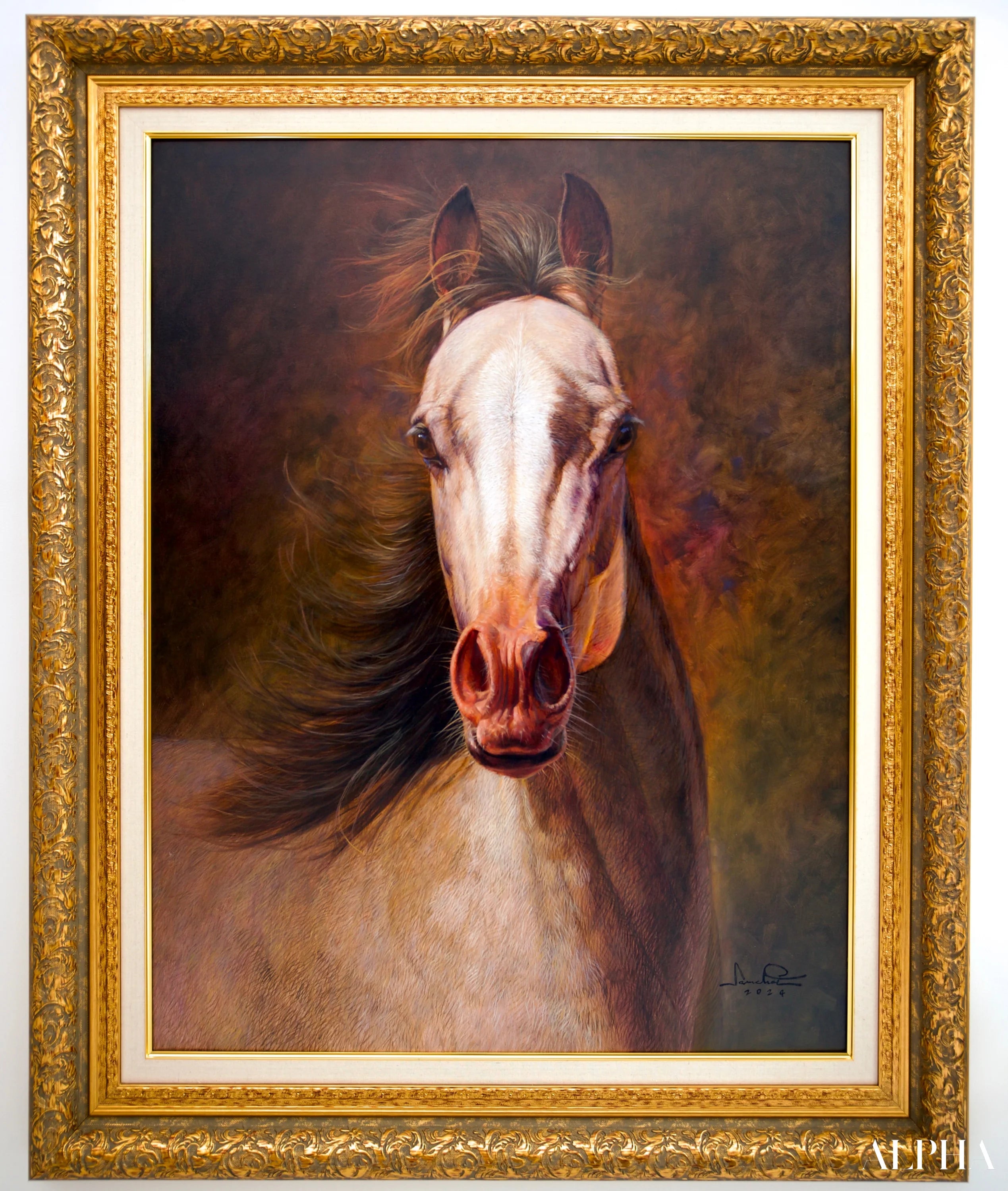 Cheval | 100 x 130 cm Reproductions de tableaux à la peinture à l’huile