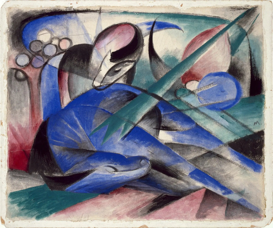 Cheval de rêve - Franz Marc