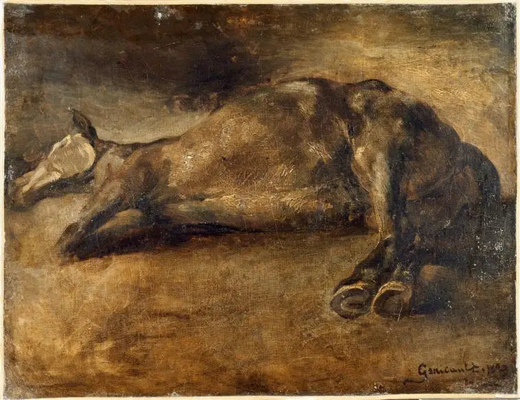 Cheval mort - Théodore Géricault