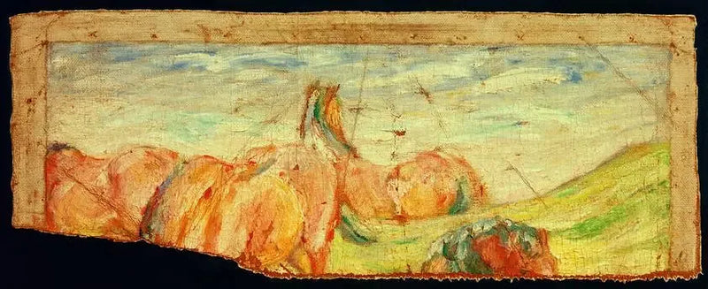 Chevaux au pâturage II - Franz Marc