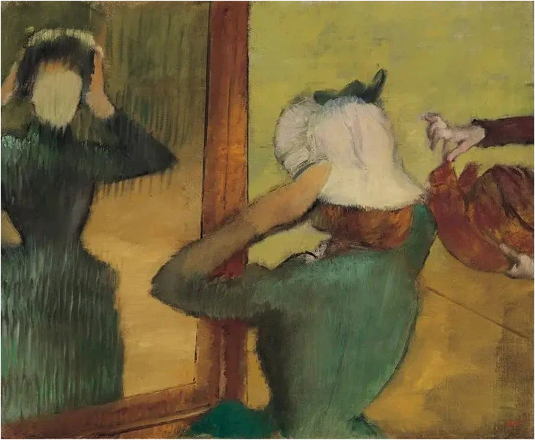 Chez la modiste, vers 1883 – Edgar Degas