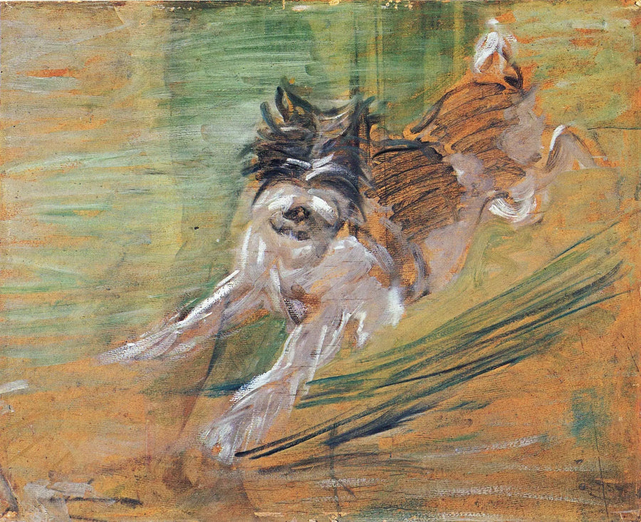 Chien sauteur - Franz Marc