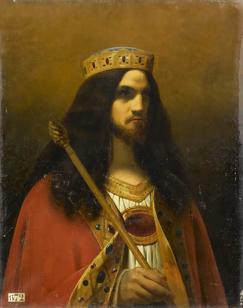 Childéric III, roi des Francs - Émile Signol