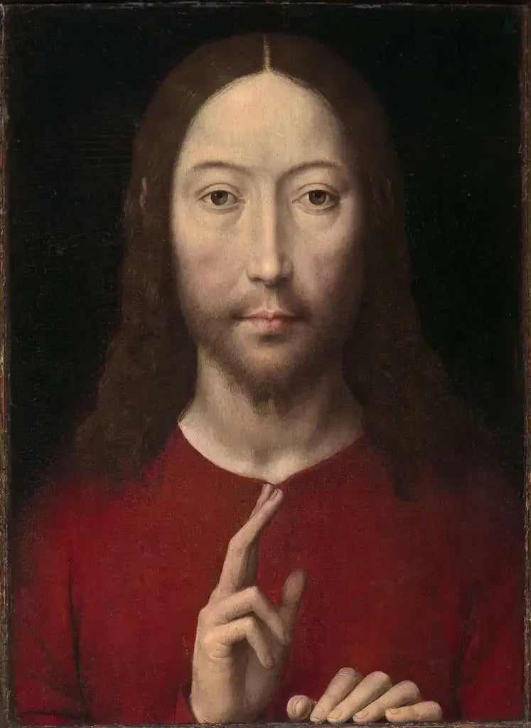 Christ bénissant - Hans Memling
