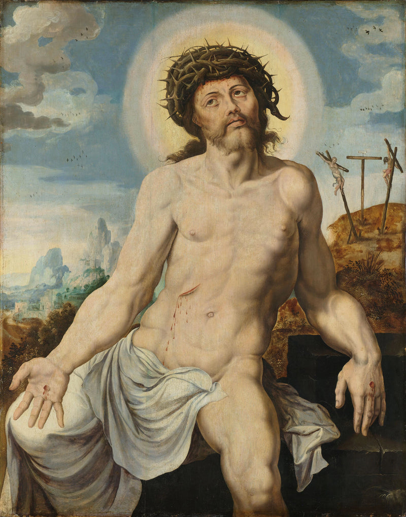 Le Christ comme homme de douleur - Maarten van Heemskerck