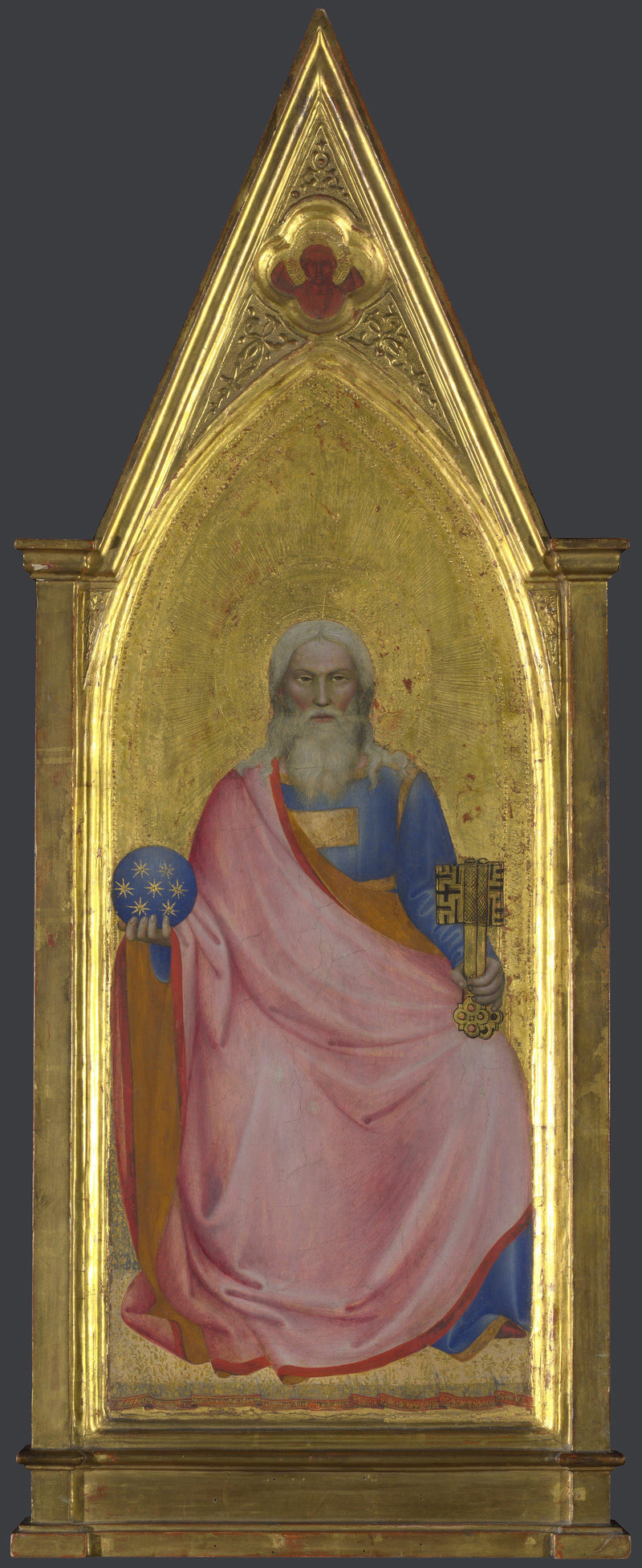 Christ de l'Apocalypse : Panneau du Pinacle Central - Giovanni da Milano