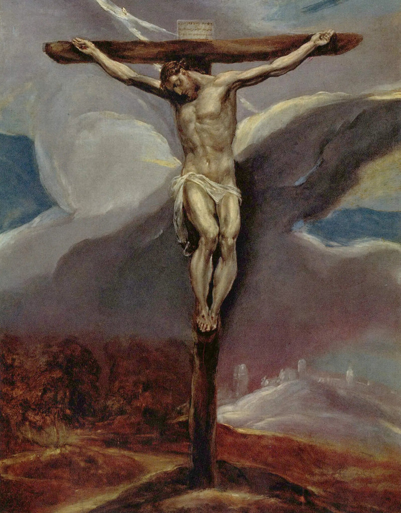 Christ en croix - El Greco