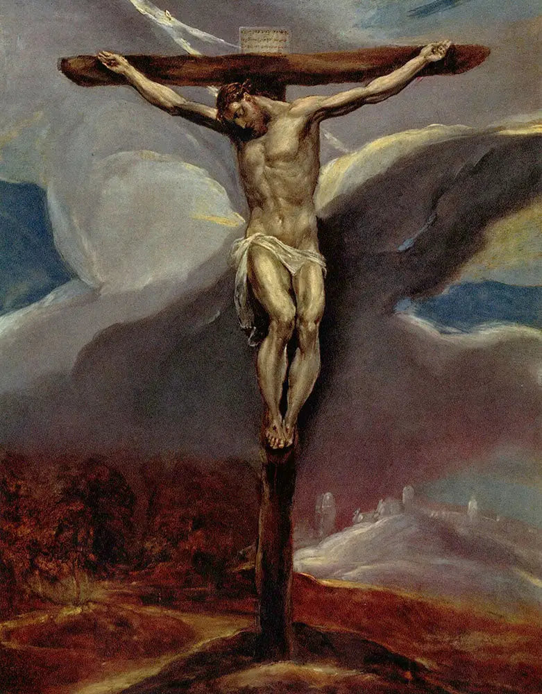 Christ en croix - El Greco