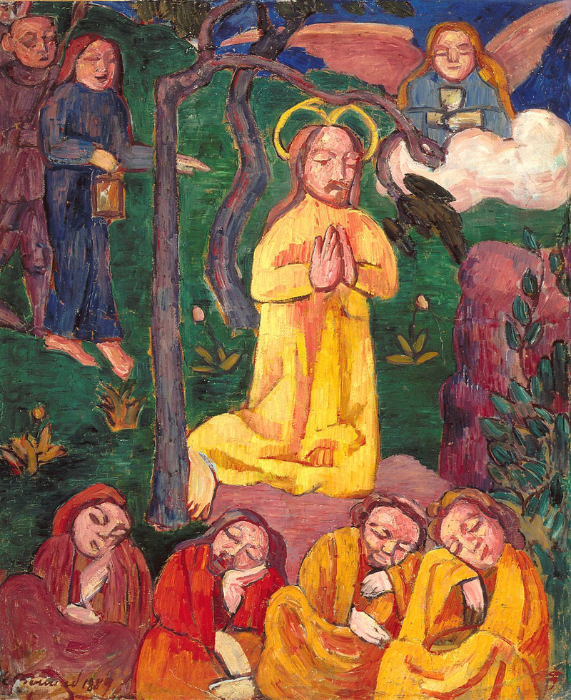 Christ jaune - Émile Bernard
