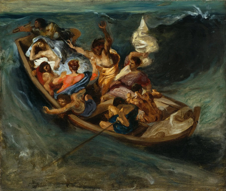 Christ sur la mer de Galilée - Eugène Delacroix