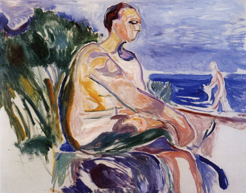Christian Gierløff à Åsgårdstrand - Edvard Munch