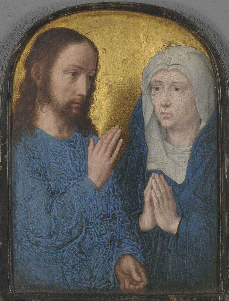 Christus neemt afscheid van Maria - Gérard David