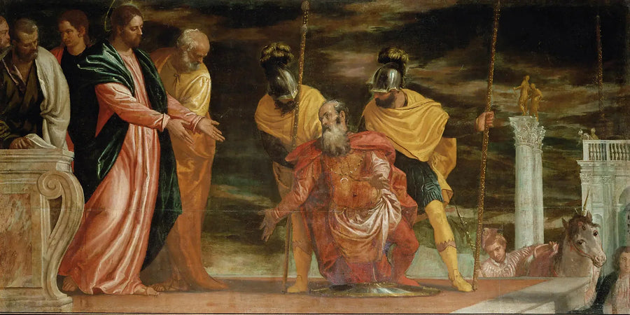 Christus und der Hauptmann von Kafarnaum - Paul Véronèse