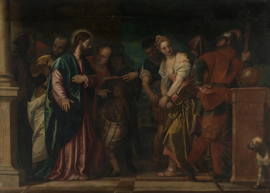 Christus und die Ehebrecherin - Paul Véronèse