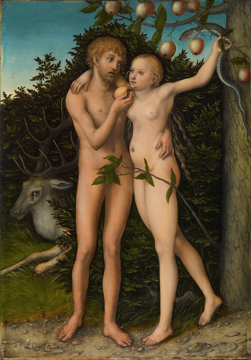 Chute de l'homme - Lucas Cranach the Elder