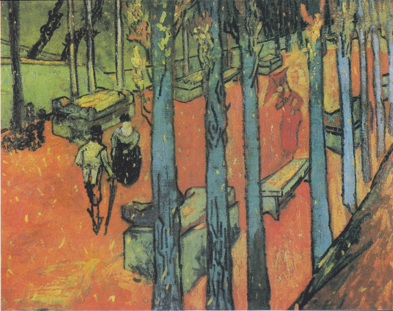 Chute des feuilles aux Alyscamps, F486 – Van Gogh