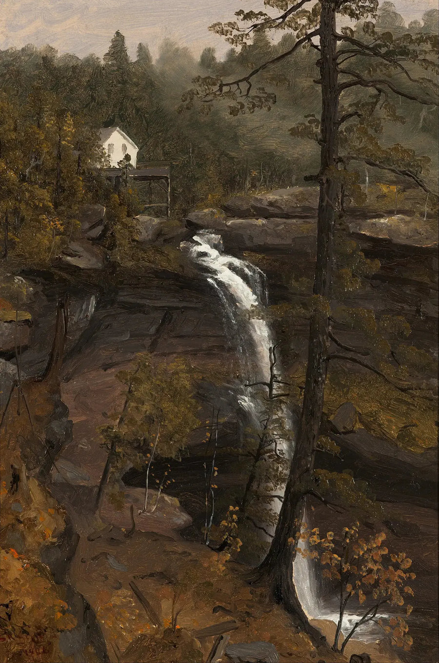 Chutes de Kauterskill - Sanford Robinson Gifford