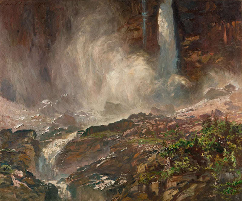 Chutes Yoho - John Singer Sargent